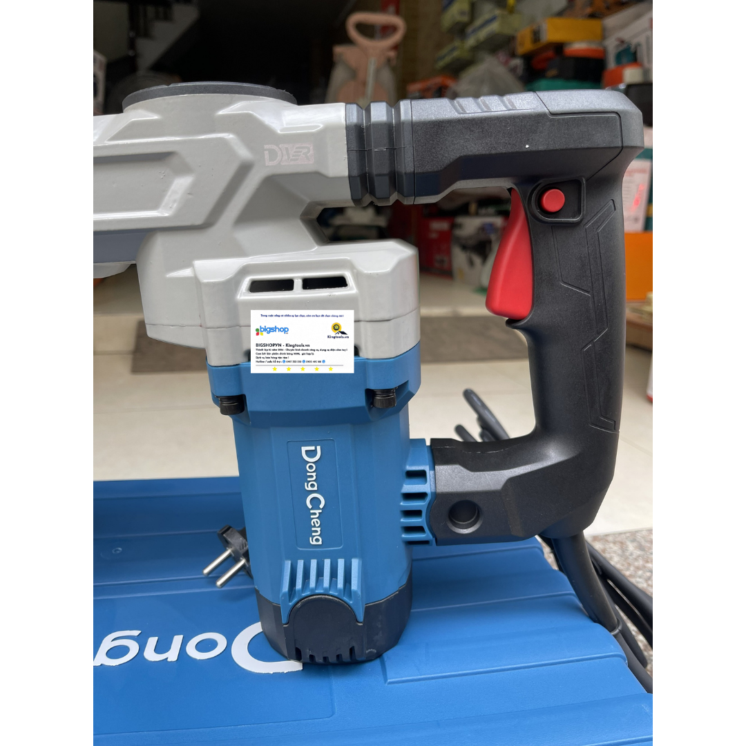Máy đục bê tông DONGCHENG DZG07-6 (CS 1600W, Mũi 17 ly)
