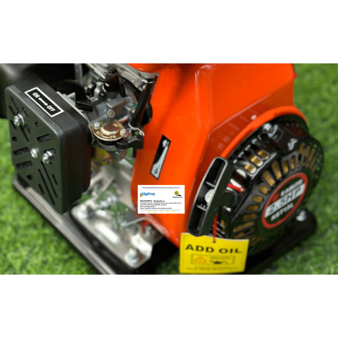 Máy bơm nước chạy xăng 1.5 inch KABUTO KBP15L (Công suất 2.5HP, 4 kỳ)