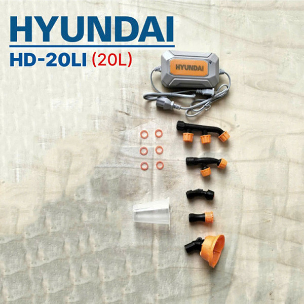 Bình xịt điện đảo thuốc Hyundai HD-20LI (20 lít, 8AH)