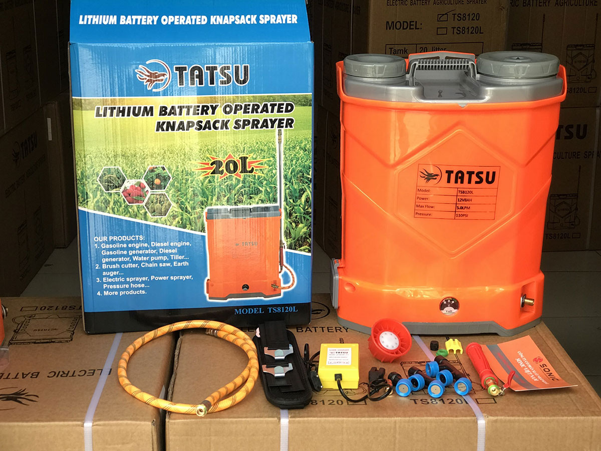 Bình xịt điện TATSU TS8120L