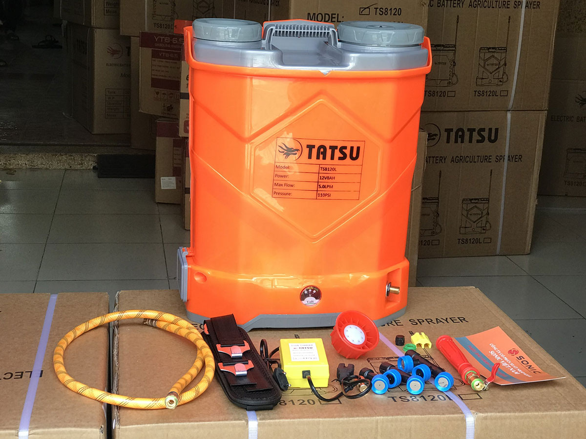 Bình xịt điện TATSU TS8120L