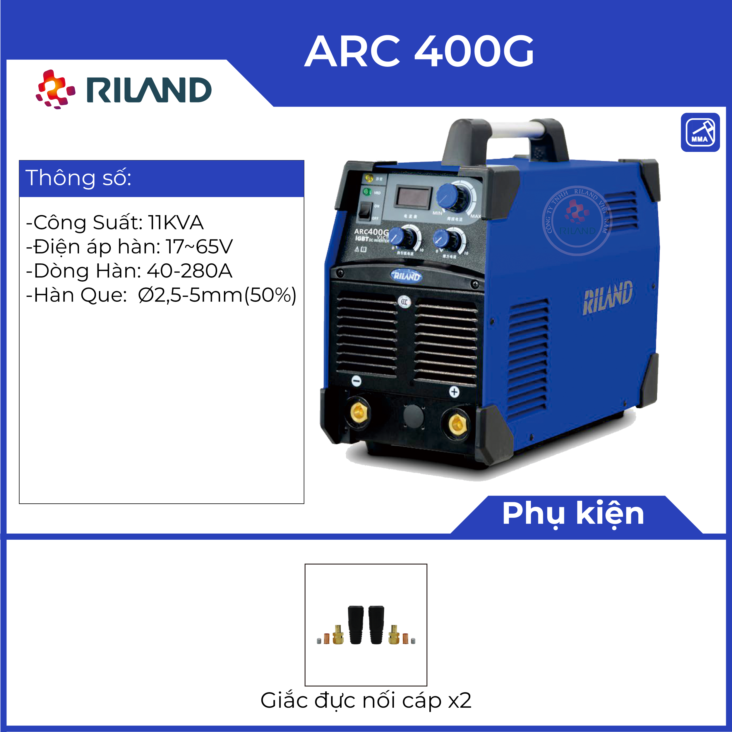 Máy hàn RILAND ARC 400G