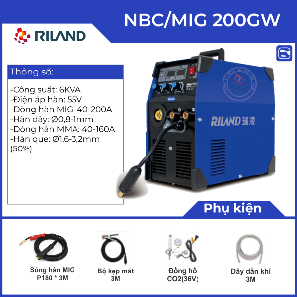 Máy hàn RILAND NBC 200GW