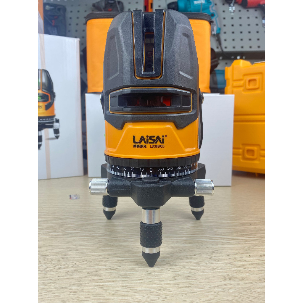 Máy cân bằng laser LAISAI 5 tia xanh LSG6860D