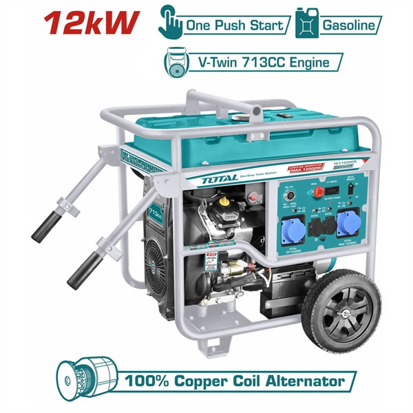 Máy phát điện dùng xăng TOTAL TP1200006 19KW