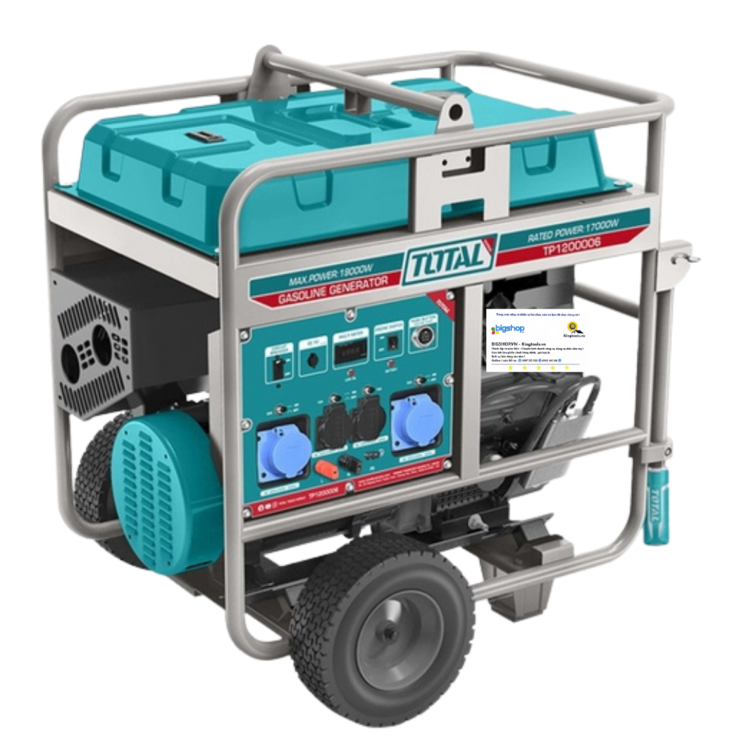 Máy phát điện dùng xăng TOTAL TP1200006 - Công suất 19KW