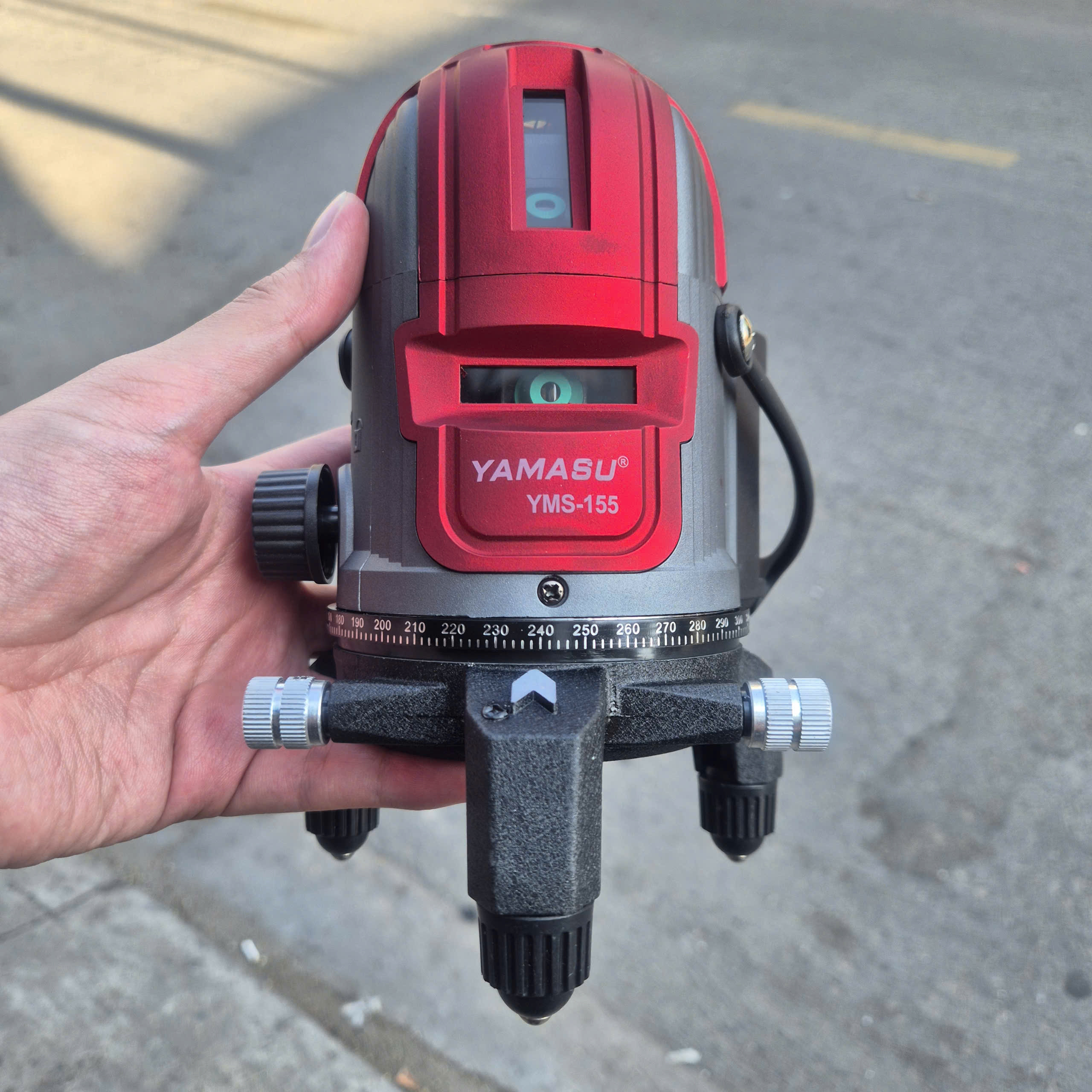 Máy laser cân bằng 5 tia xanh Yamasu YMS-155G2