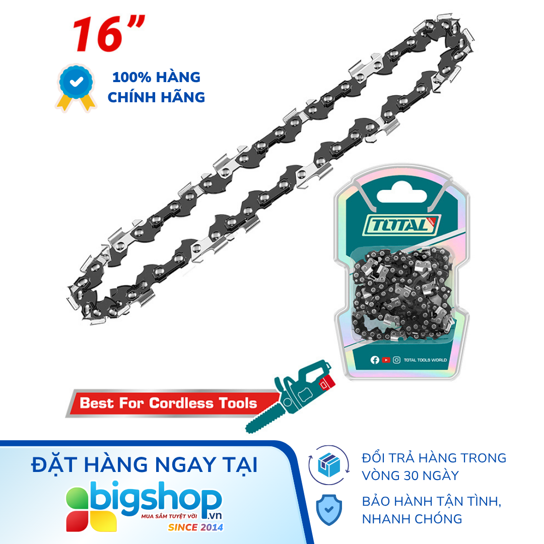 Dây cưa xích 16 inch TOTAL TGTSC51603