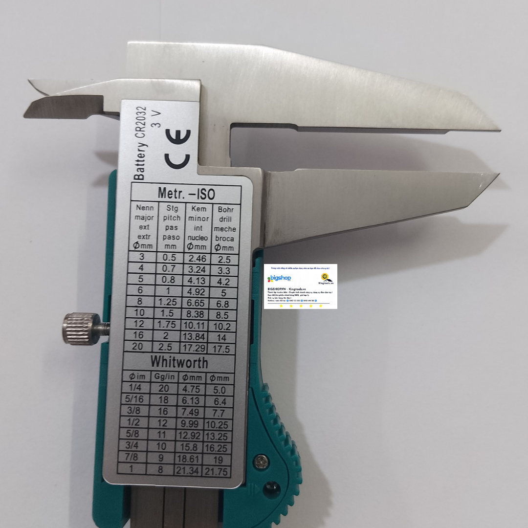 Thước cặp điện tử 200mm TOTAL TMT322006 (IP54)