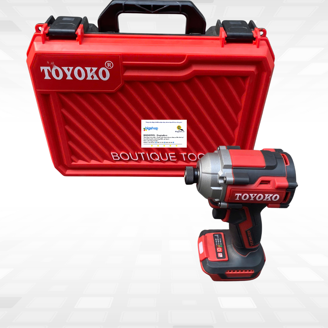 Máy siết vít dùng pin 21V TOYOKO T21230G (Lực siết 230Nm)