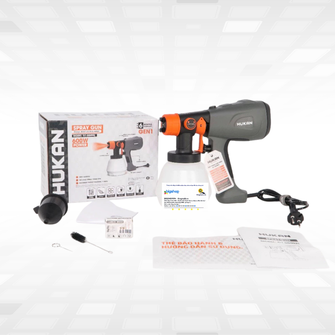 Máy phun sơn HUKAN G1-SG098J (GEN 1) - Công suất 600W