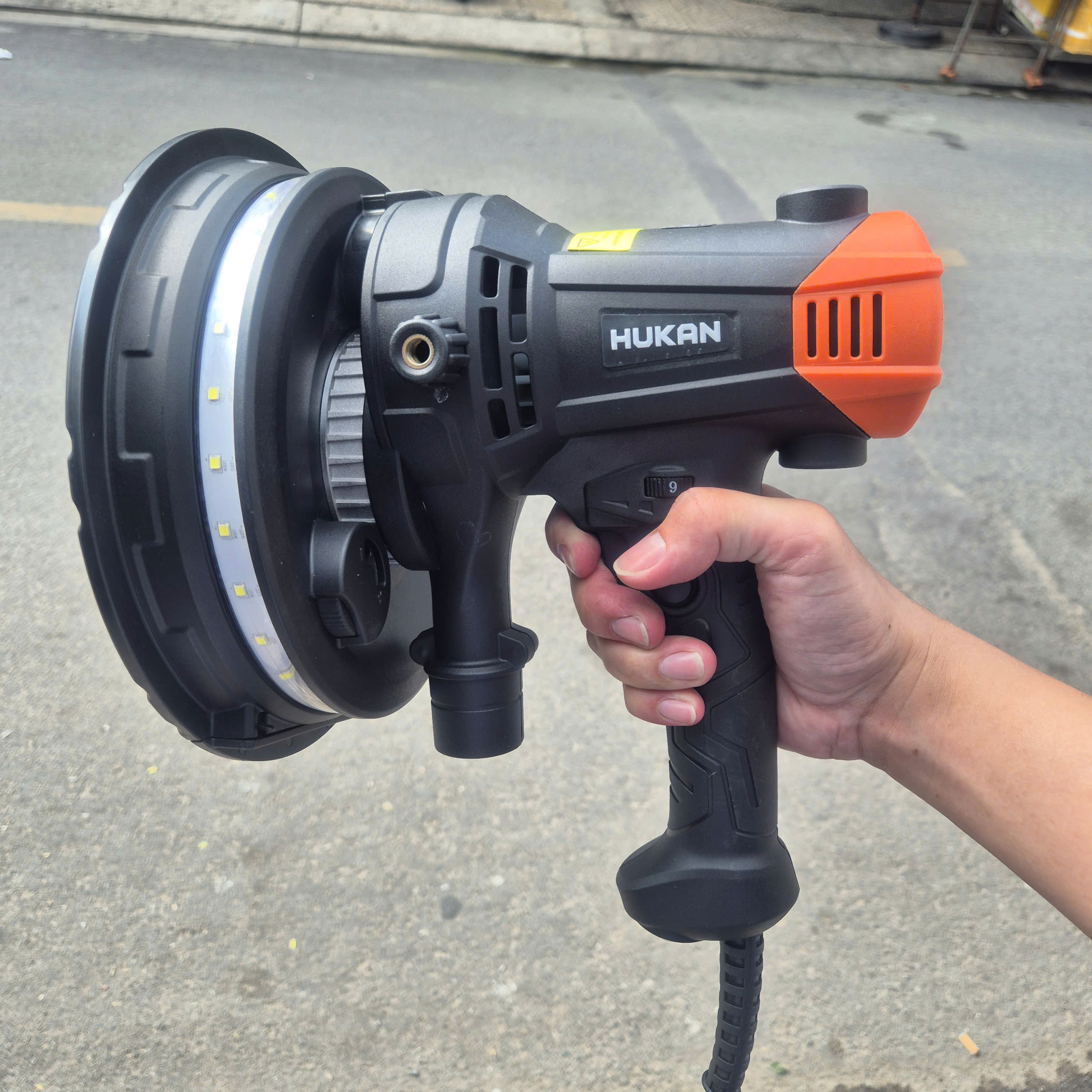 Máy chà tường Hukan G2-MTT181 ( LED và Chỉnh Tốc )