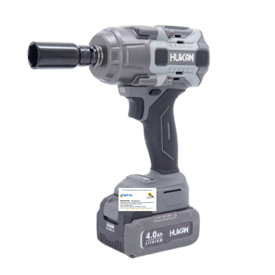 Máy siết bulong pin HUKAN HM21-G2-IW1000N (GEN 2, lực siết 1000Nm)
