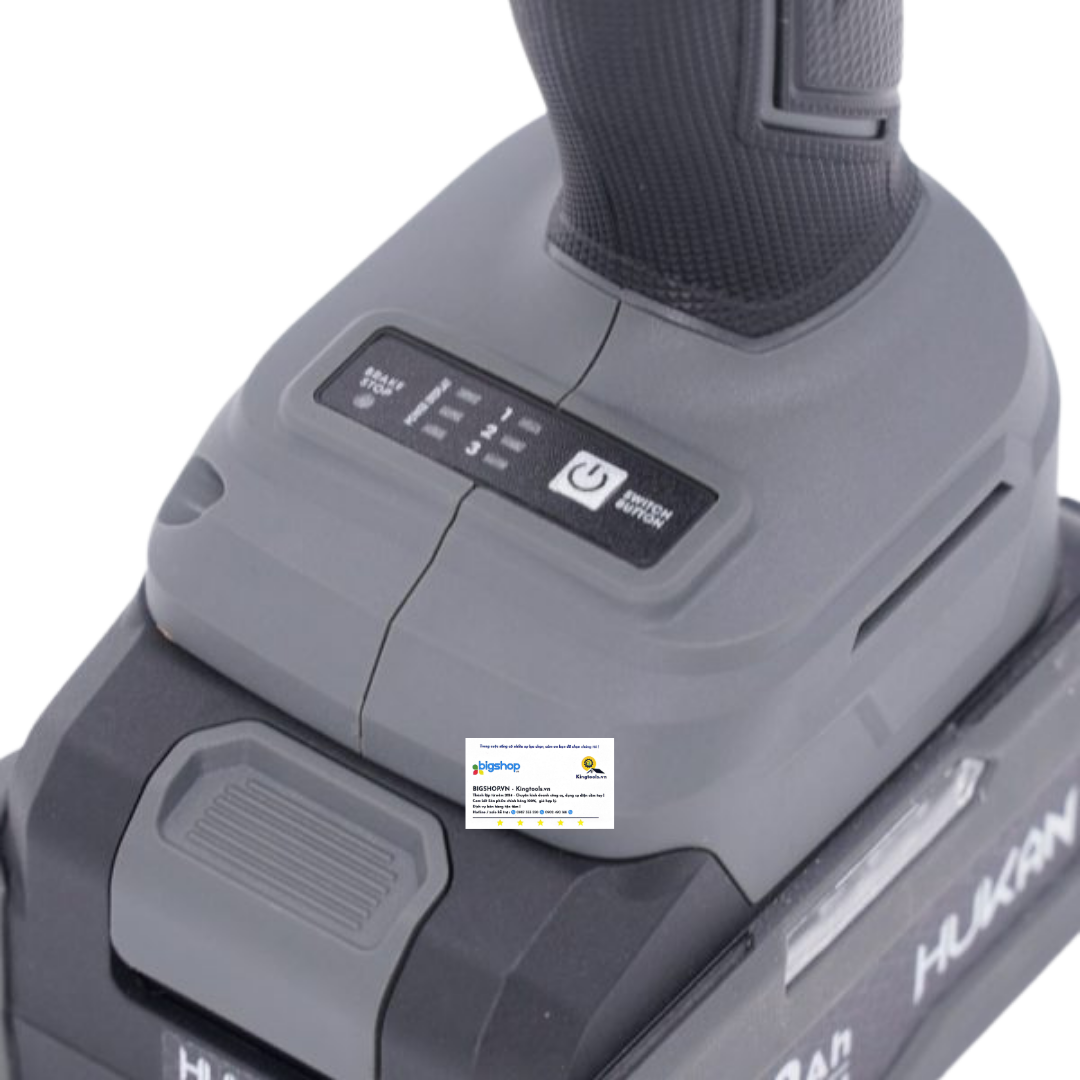 Máy siết bulong pin HUKAN HM21-G2-IW1000N (GEN 2, lực siết 1000Nm)