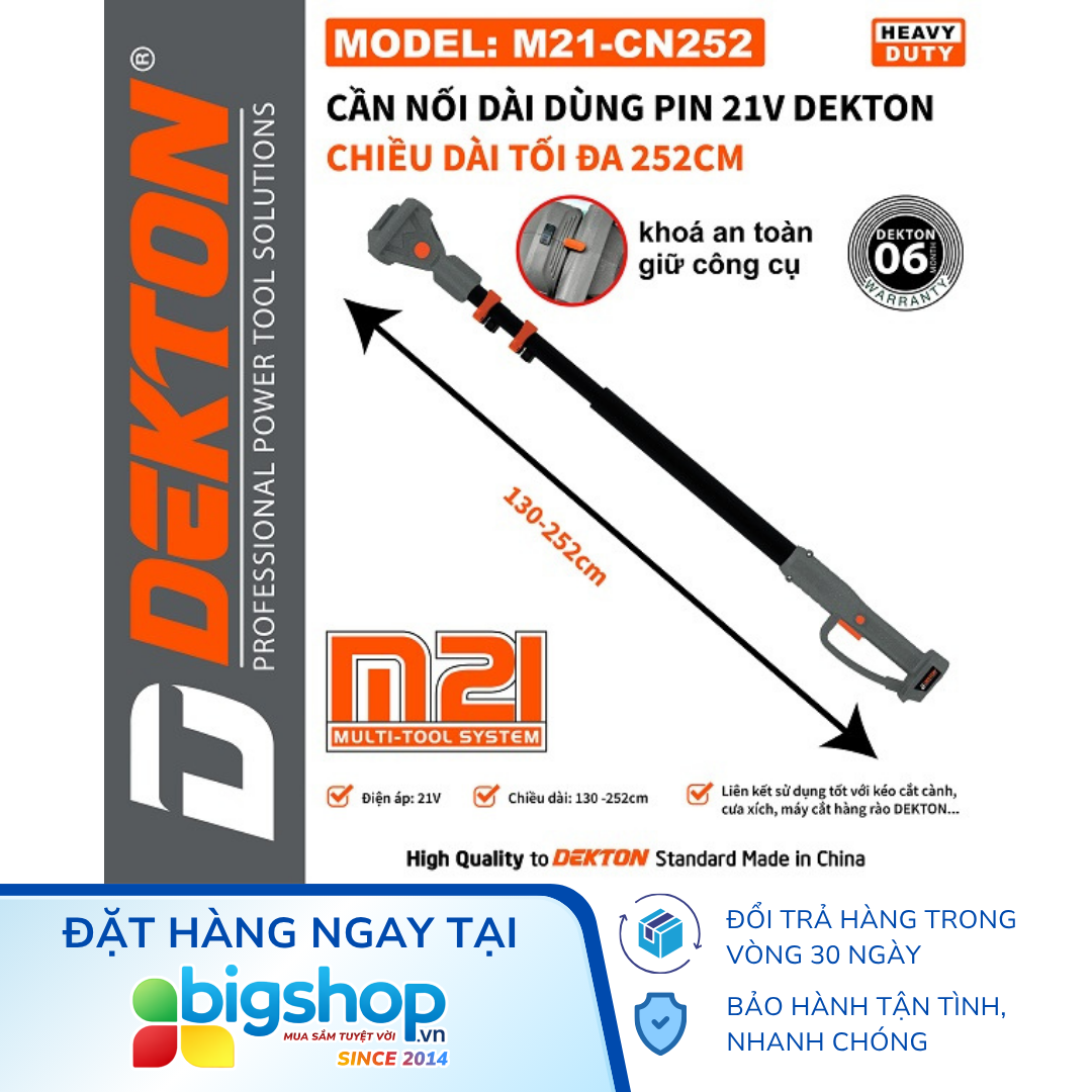 Cần nối dài Dekton M21-CN252