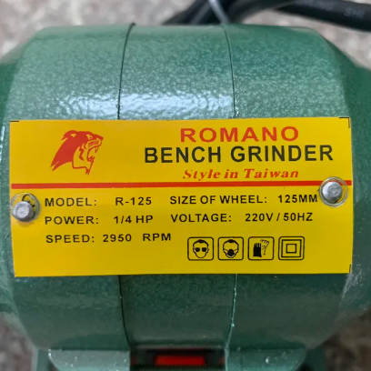 Mài hai đá ROMANO R-125 công suất 180W
