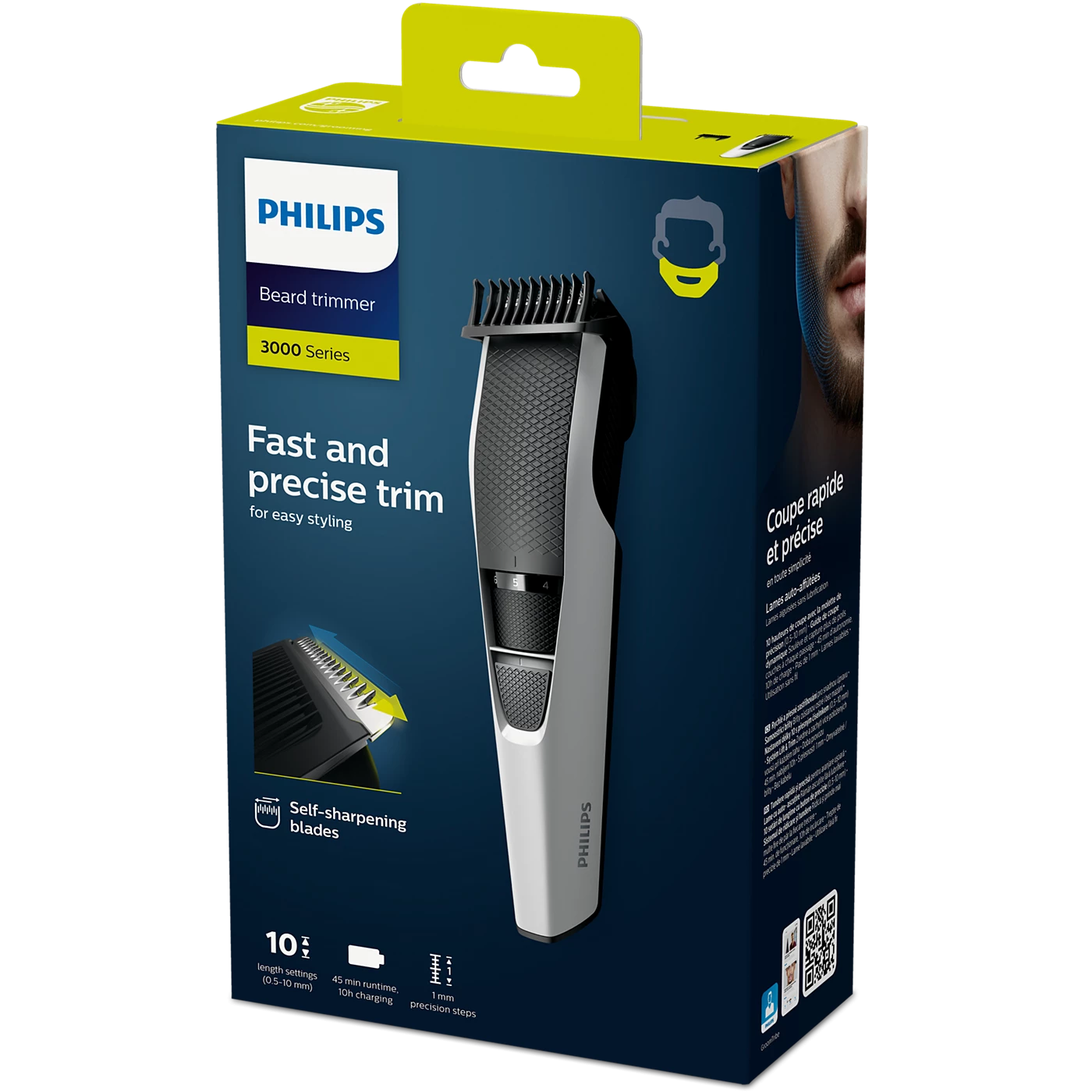 Máy tạo kiểu râu PHILIPS Beardtrimmer series 3000