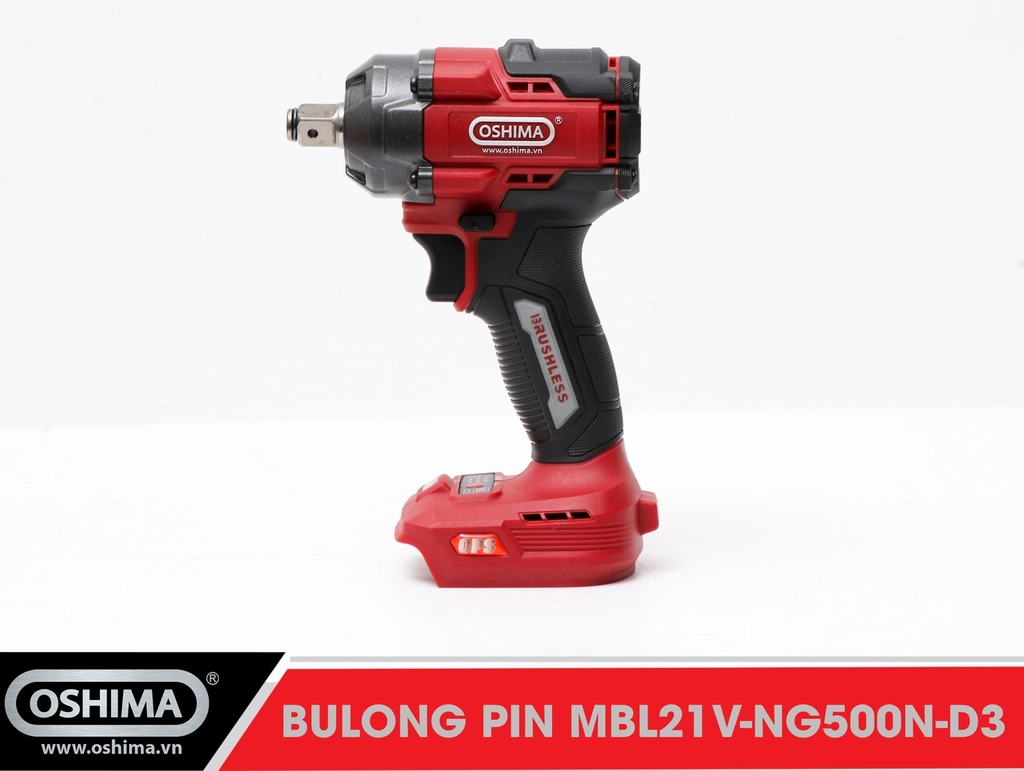 Máy mở bu lông pin lithium Oshima MBL21V-NG500N-D3 