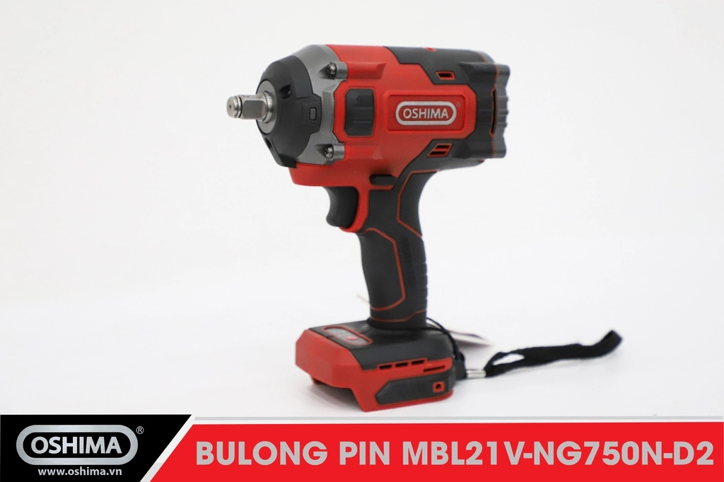 Máy mở bu lông pin lithium Oshima MBL21V-NG750N-D2