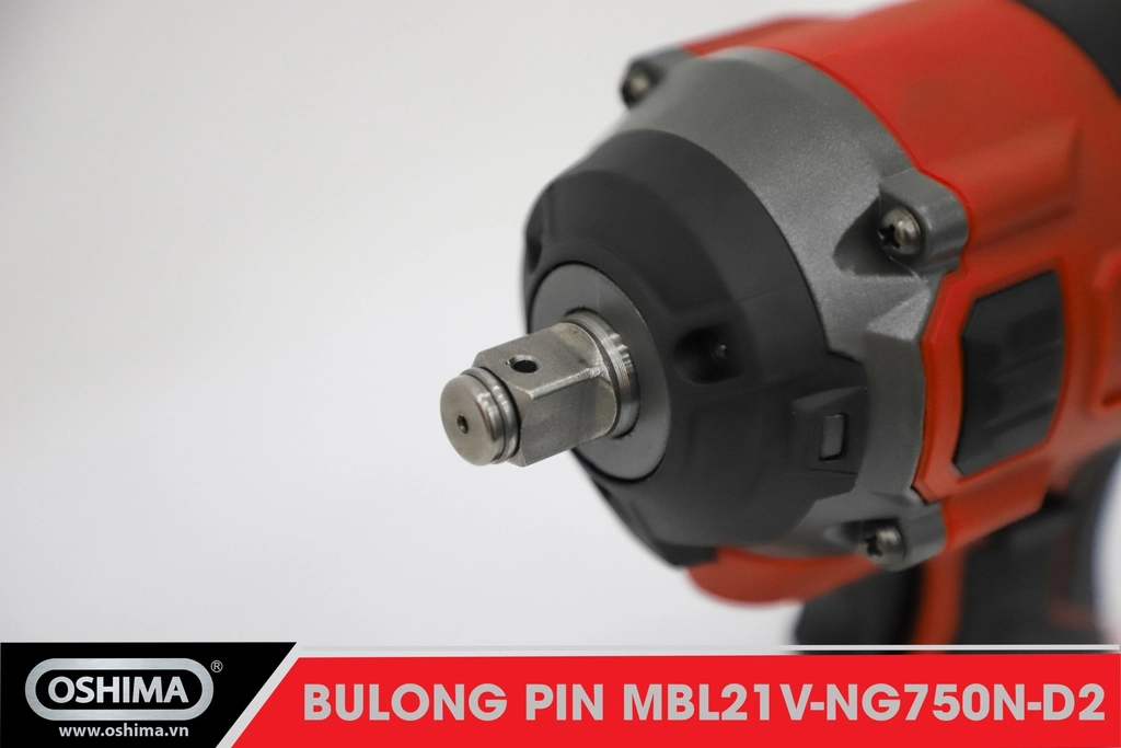 Máy mở bu lông pin lithium Oshima MBL21V-NG750N-D2