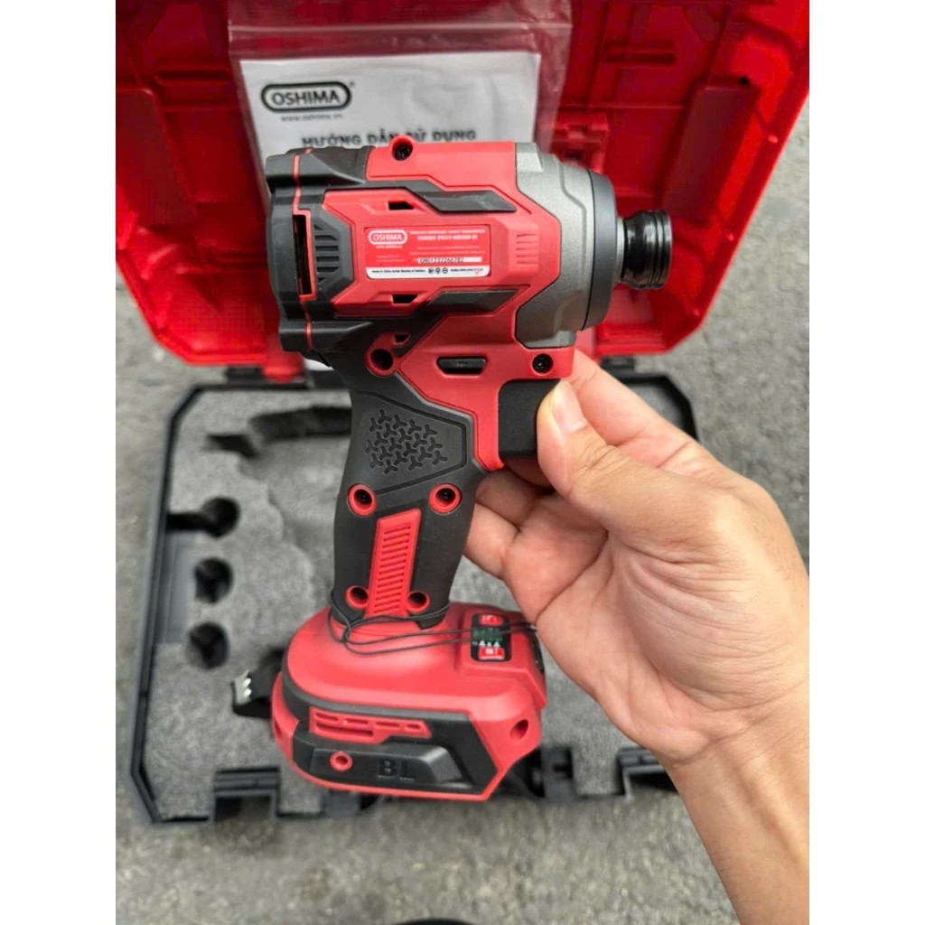 Máy siết vít pin lithium lithium OSHIMA SV21V-NG230N-D1