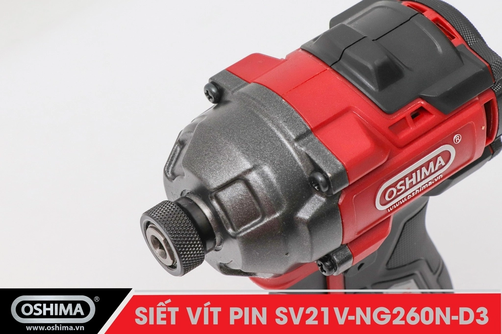 Máy siết vít pin lithium Oshima SV21V-NG260N-D3 