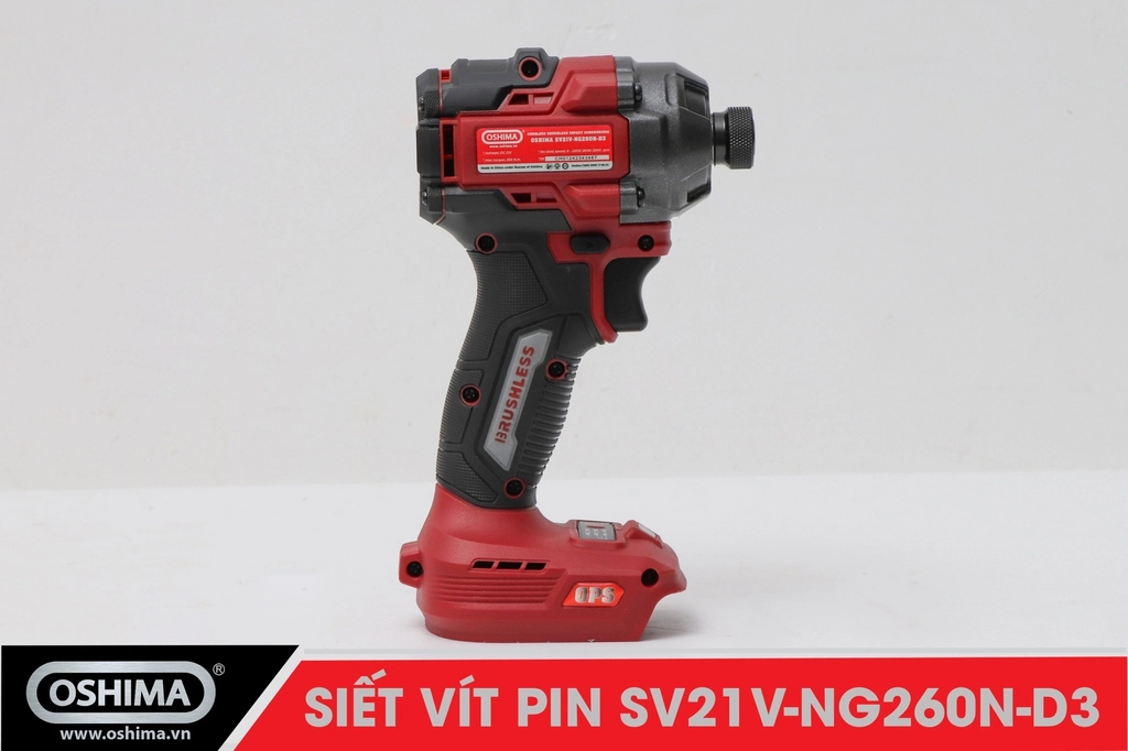 Máy siết vít pin lithium Oshima SV21V-NG260N-D3 