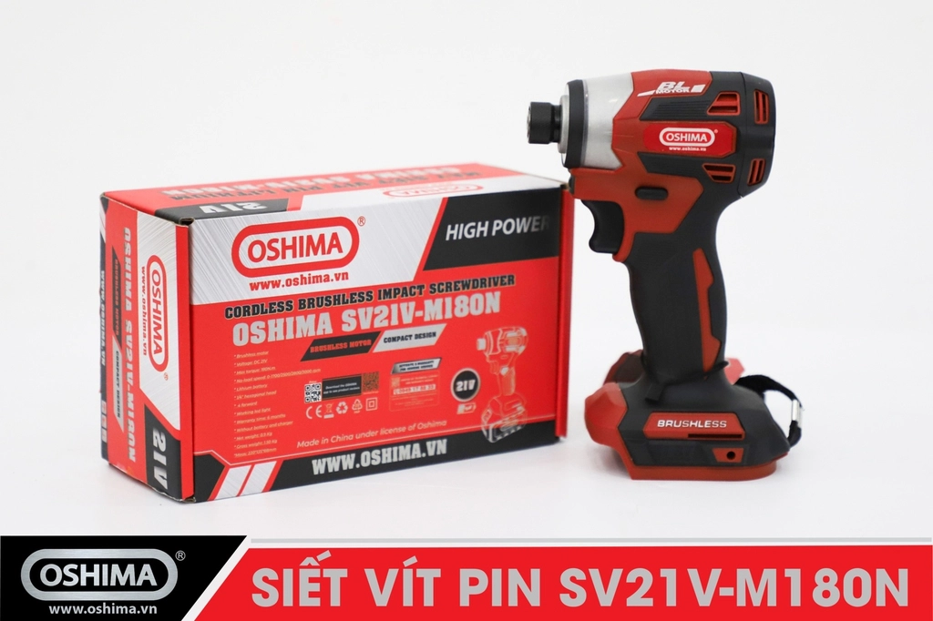 Máy siết vít pin lithium OSHIMA SV21V-M180N 