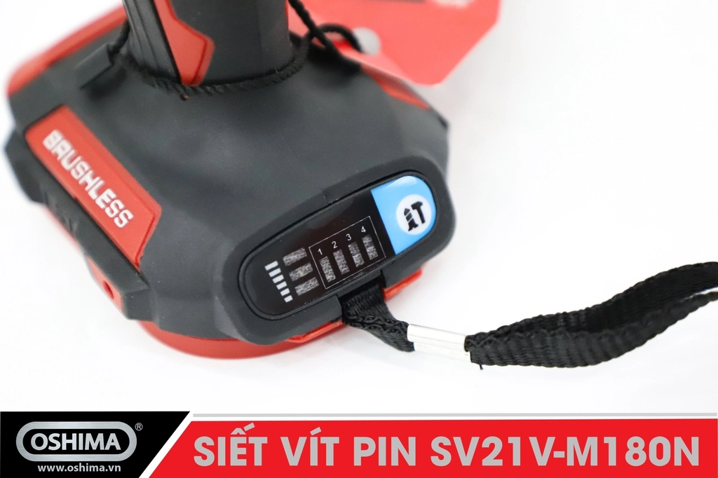 Máy siết vít pin lithium OSHIMA SV21V-M180N 