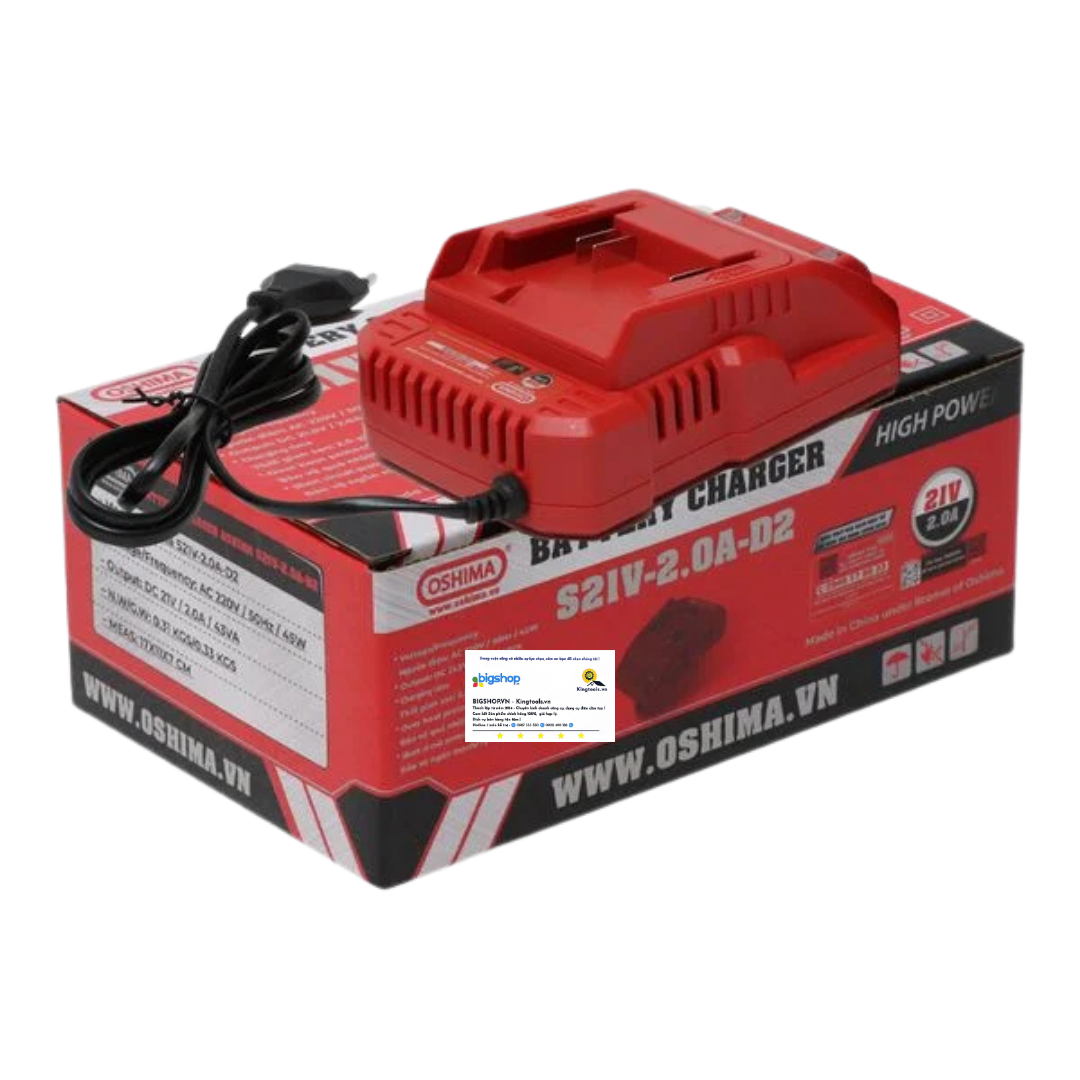 Sạc pin Lithium OSHIMA S21V-2.0A-D2