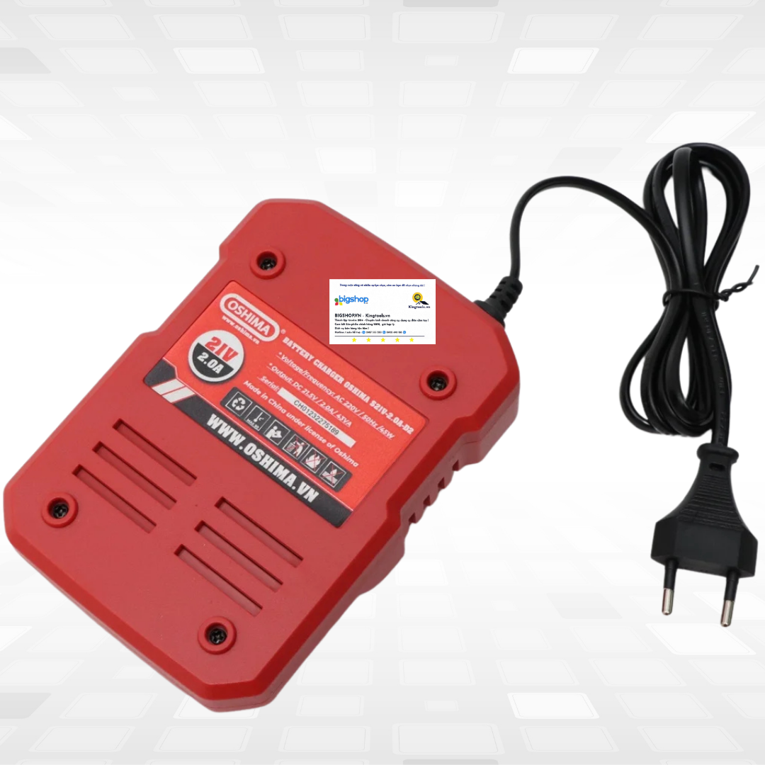 Sạc pin Lithium OSHIMA S21V-2.0A-D2