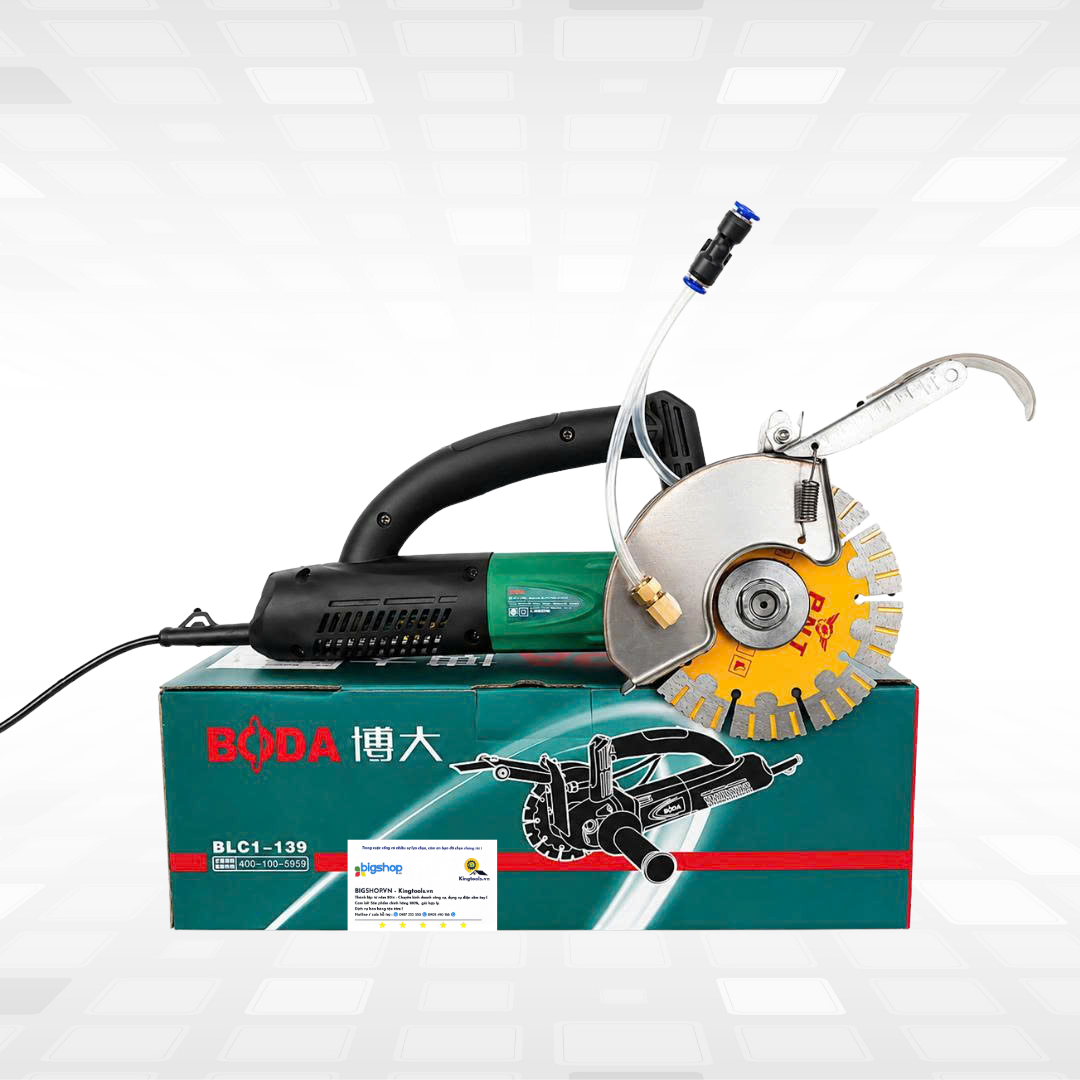 Máy cắt bê tông không chổi than BODA BLC1-139 (1650W, Đĩa 133mm)