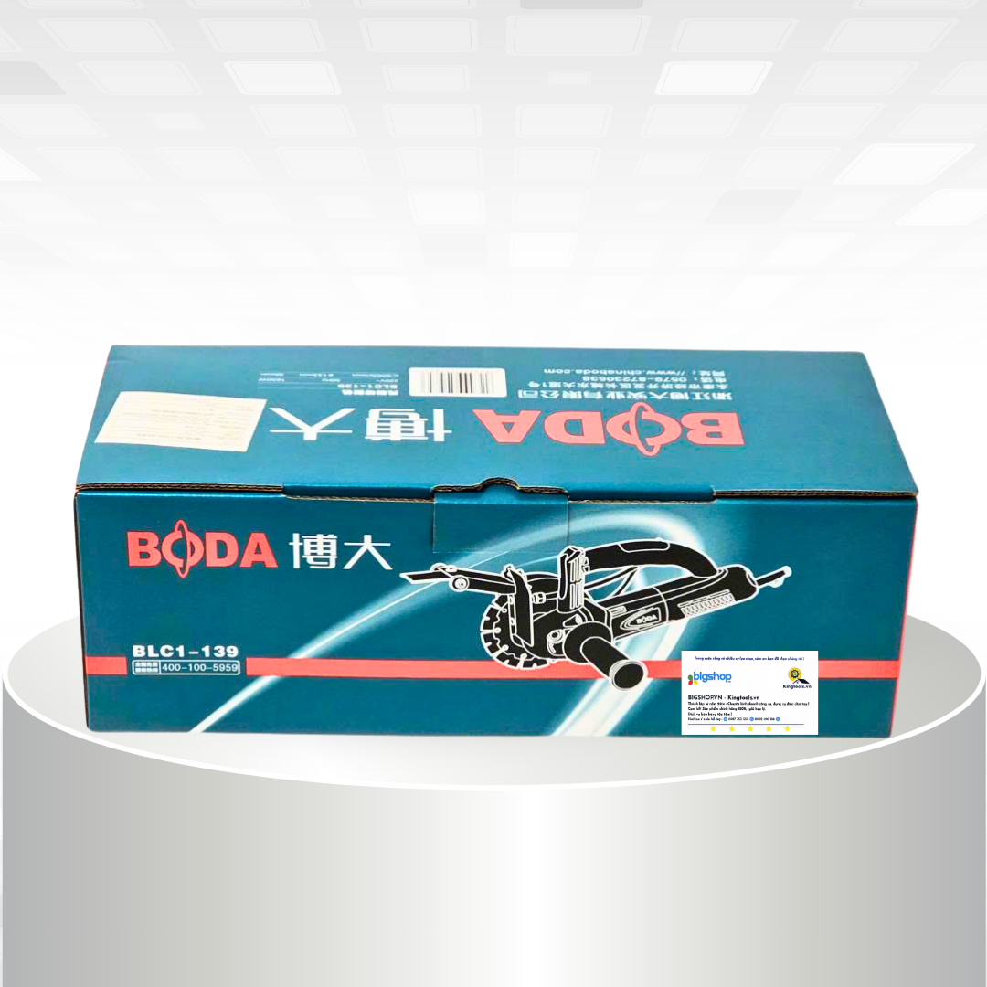 Máy cắt bê tông không chổi than BODA BLC1-139 (1650W, Đĩa 133mm)
