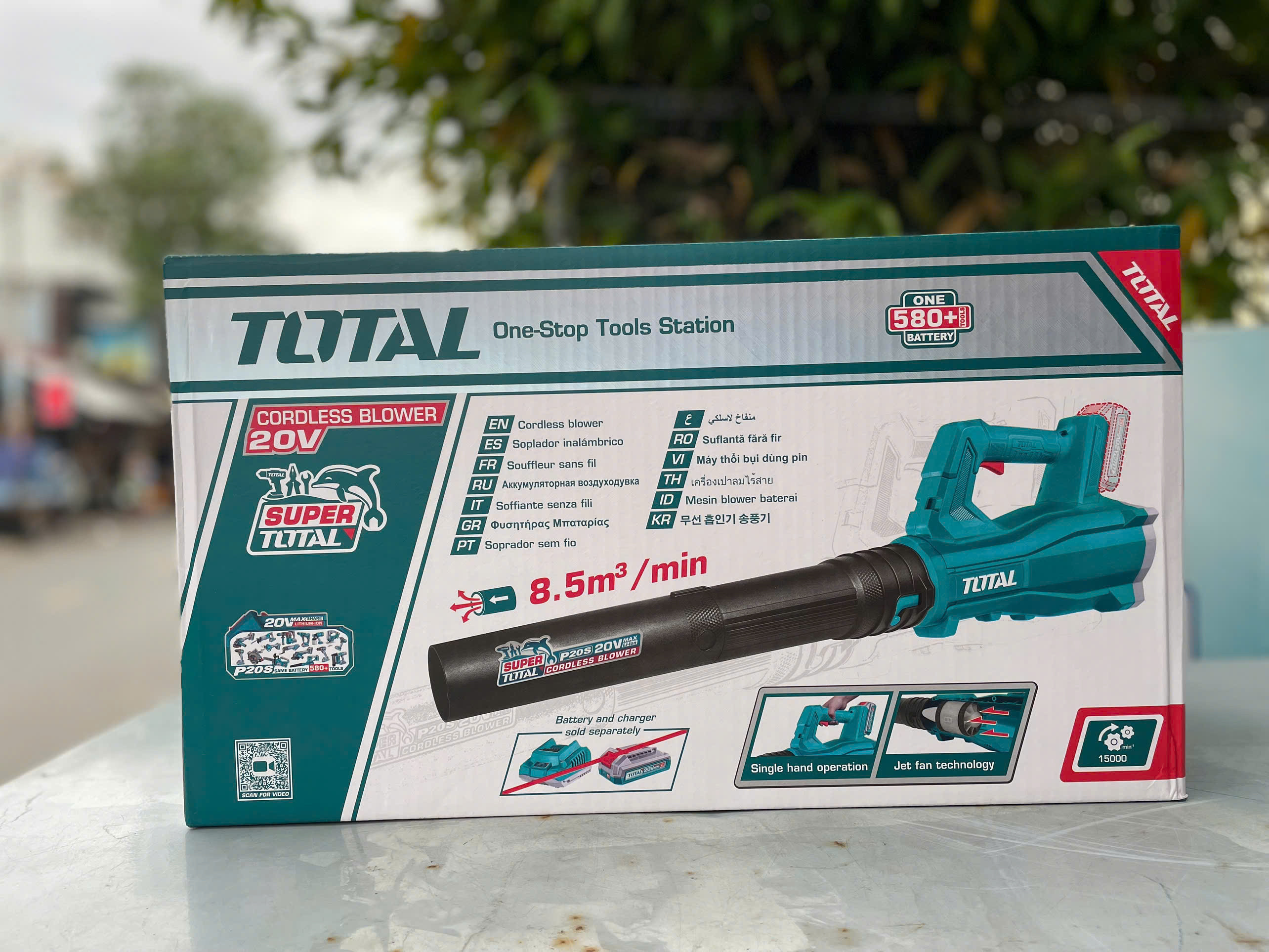 Máy thổi bụi dùng pin 20V Total TABLI20323 (Chưa Pin & Sạc)